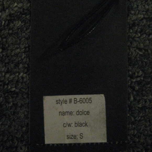 THE SMOOTH COMPANY 2008 Dolce Zip Up Black Jacket - Picture 13 of 13